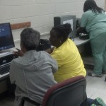 Jones County Outreach- more than 130 desktop computers distributed and food drop at Pollocksville Elementary